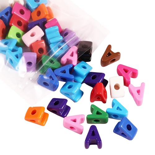 Carporay Buchstabenperlen, 3D-Fokal-Perlen, Acryl, 21 mm x 21 mm, lose für Schmuckherstellung, Schlüsselanhänger, Armbänder, Halsketten, Schlüsselanhänger, Handytaschen, Kette (verschiedene Farben A) Carporay Buchstabenperlen, 3D-Fokal-Perlen, Acryl, 21 mm x 21 mm, lose für Schmuckherstellung, Schlüsselanhänger, Armbänder, Halsketten, Schlüsselanhänger, Handytaschen, Kette (verschiedene Farben A) von Carporay