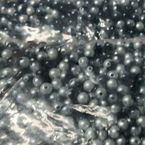Künstliche Meerjungfrauen-Perlen, 8 mm, Farbverlauf, Schmuckherstellung für selbstgemachte Halsketten, Armbänder, Handy, hängende Seile, Hochzeitsdekoration, Vasenfüllung (Schwarz, Silber, 8 mm), 600 Künstliche Meerjungfrauen-Perlen, 8 mm, Farbverlauf, Schmuckherstellung für selbstgemachte Halsketten, Armbänder, Handy, hängende Seile, Hochzeitsdekoration, Vasenfüllung (Schwarz, Silber, 8 mm), 600 von Carporay