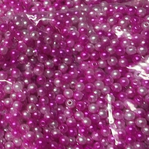 Perlenperlen, 6 mm, Farbverlauf, künstliche Meerjungfrauen-Perlen, Schmuckherstellung für selbstgemachte Halsketten, Armbänder, Handy, hängende Seile, Hochzeitsdekoration, Vasenfüllung (Rosé-Silber, 6 Perlenperlen, 6 mm, Farbverlauf, künstliche Meerjungfrauen-Perlen, Schmuckherstellung für selbstgemachte Halsketten, Armbänder, Handy, hängende Seile, Hochzeitsdekoration, Vasenfüllung (Rosé-Silber, 6 von Carporay