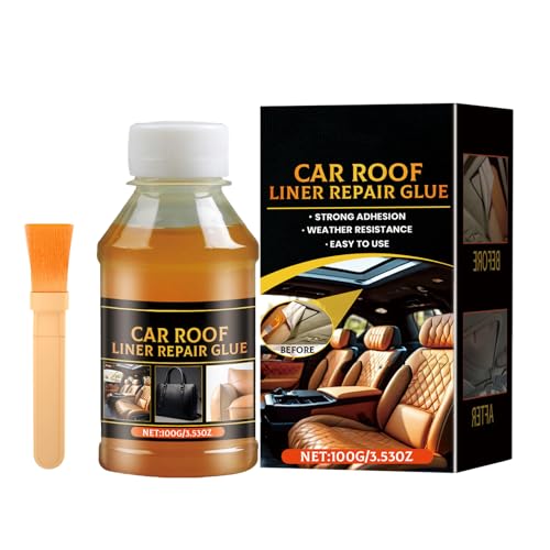 Dachhimmel Kleber Sprühkleber Dachhimmel Auto Dachhimmel Kleber Dachhimmel-Reparaturkleber 100g für Schnelle Reparaturen und Dauerhafte Fixierungen Im Fahrzeuginnenraum mit 1 Pinsel Dachhimmel Kleber Sprühkleber Dachhimmel Auto Dachhimmel Kleber Dachhimmel-Reparaturkleber 100g für Schnelle Reparaturen und Dauerhafte Fixierungen Im Fahrzeuginnenraum mit 1 Pinsel von Carreneu