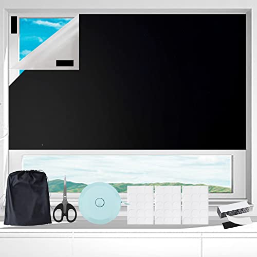 300x145 cm Verdunkelungsrollo ohne Bohren, verstellbar, Verdunkelungsrollo, Thermisch, haben 65 Clips, selbstklebend, Kinder, Schlafzimmer, Vorhänge und Vorhänge, Büro, Wohnwagen 300x145 cm Verdunkelungsrollo ohne Bohren, verstellbar, Verdunkelungsrollo, Thermisch, haben 65 Clips, selbstklebend, Kinder, Schlafzimmer, Vorhänge und Vorhänge, Büro, Wohnwagen von Carreuty