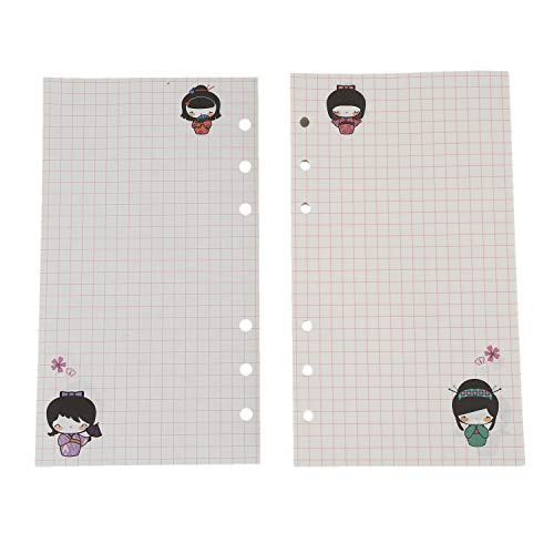 Carriere A6 Niedliche Tagebuch Minen Spiralblock Ersetzen Farbe Lose Blatt Briefpapier Geschenk Schule Planer Ringbuch Papier (Gitter) von Carriere