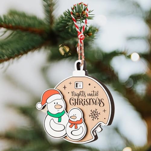 Countdown to Christmas Holz-Adventskalender, Weihnachts-Countdown-Hängeornament, Holzschild, Wanddekoration, C-hristmas Baumschmuck, C-ountdown bis C-hristmas Dekorationen Countdown to Christmas Holz-Adventskalender, Weihnachts-Countdown-Hängeornament, Holzschild, Wanddekoration, C-hristmas Baumschmuck, C-ountdown bis C-hristmas Dekorationen von Carroterr