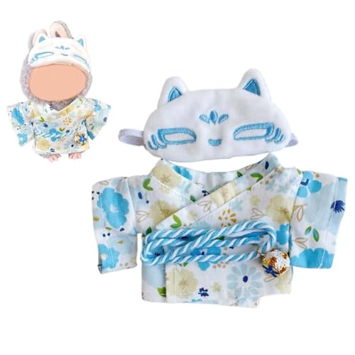 Puppenkleidungs-Set, 17 cm, niedliches buntes Outfit, geeignet für 17 cm große Puppen, weiche Kleidung, Ersatz, niedlicher Hut und Outfit-Set für 17 cm große Puppen, zum Verkleiden, einzigartiger Stil Puppenkleidungs-Set, 17 cm, niedliches buntes Outfit, geeignet für 17 cm große Puppen, weiche Kleidung, Ersatz, niedlicher Hut und Outfit-Set für 17 cm große Puppen, zum Verkleiden, einzigartiger Stil von Carroterr