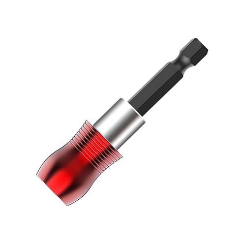 Sechskant-Bohrer-Bit-Adapter, Schnellspanner, magnetischer Schraubendreher-Bithalter, Schlagschrauber-Bit-Set, Stangen-Stecknuss-Bohrfutter-Adapter, 1/4-Zoll-Sechskantschaft, magnetische von Carroterr