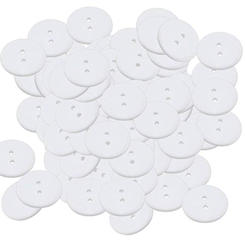 Carry stone 100 stücke Kunststoffknöpfe 2 Loch Runde 15mm Nähen Handwerk DIY Knöpfe für Bekleidungszubehör-Weiß Hohe Qualität Carry stone 100 stücke Kunststoffknöpfe 2 Loch Runde 15mm Nähen Handwerk DIY Knöpfe für Bekleidungszubehör-Weiß Hohe Qualität von Carry stone