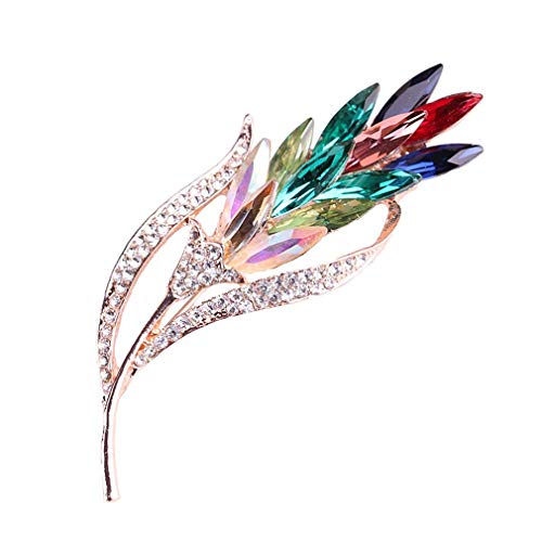 Carry stone 6831 A straw brooch, Acrylic von Carry stone