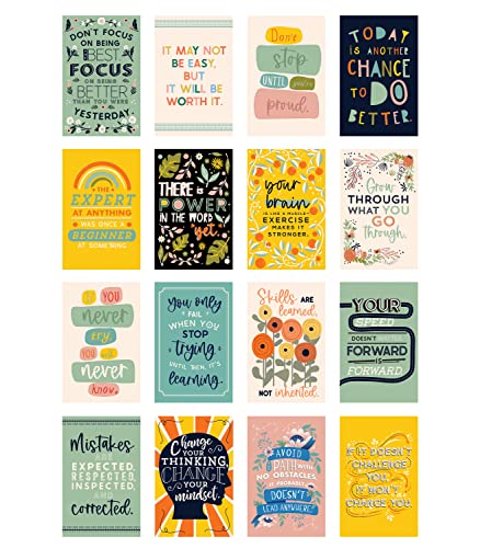 Carson Dellosa Motivationsposter-Set, 27,9 x 43,2 cm, 16 bunte Klassenzimmer-Poster mit inspirierenden Zitaten, inspirierende Wandkunst für Pinnwand, Klassenzimmer-Dekor, Wanddekoration und Carson Dellosa Motivationsposter-Set, 27,9 x 43,2 cm, 16 bunte Klassenzimmer-Poster mit inspirierenden Zitaten, inspirierende Wandkunst für Pinnwand, Klassenzimmer-Dekor, Wanddekoration und von Carson Dellosa Education