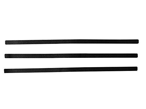Dozio Klebeband, gestanzt, Schwarz - 19 mm x 600 mm - 20 Stück pro Packung von Carte Dozio