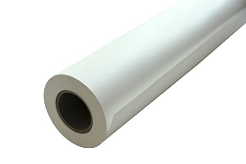 Carte Dozio - weißes Kraftpapier 80 g/m² auf Rolle - Höhe 150 x 90 m - Durchmesser Int. 70 mm - Durchmesser Ost 13,5 mm von Carte Dozio