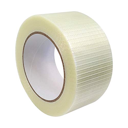 Filament-Klebeband, transparent, 5,1 cm x 27,6 m – Fiberglas-Filamentverstärktes Umreifungsband Filament-Klebeband, transparent, 5,1 cm x 27,6 m – Fiberglas-Filamentverstärktes Umreifungsband von CarterTM