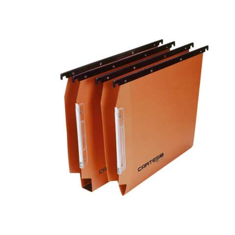 Hängemappen seitlich für Schränke CARTESIO 33 cm U-Boden 3 cm orange von Cartesio