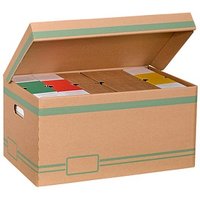 10 Cartonia Archivcontainer braun 54,8 x 36,4 x 26,8 cm 10 Cartonia Archivcontainer braun 54,8 x 36,4 x 26,8 cm von Cartonia