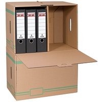 10 Cartonia Archivcontainer braun 50,2 x 35,6 x 31,0 cm von Cartonia