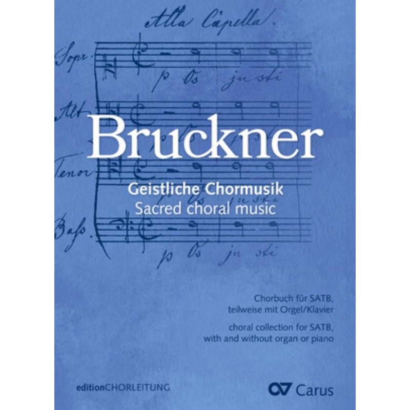 Chorbuch Bruckner - Anton Bruckner, Matthias Kreuels, Kartoniert (TB) von Carus-Verlag Stuttgart