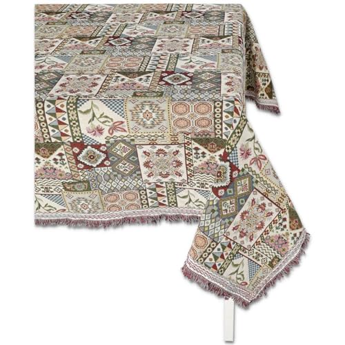 Casatessile Tischdecke Tischdecke eleganter Stoff GOBELIN Jacquard Aurora X - RUNDBAU 180 cm. Casatessile Tischdecke Tischdecke eleganter Stoff GOBELIN Jacquard Aurora X - RUNDBAU 180 cm. von Casatessile