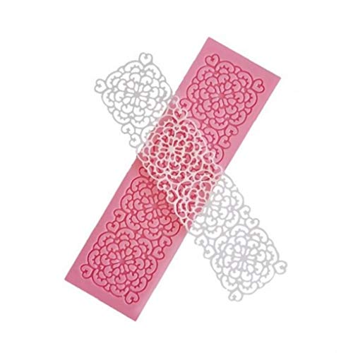 Case Cover Matten-Auflage-Fondant-Blumen-Kette Dekoration Silikon-Form-Werkzeuge Bakeware Backen-Werkzeuge Kuchen, Spitze-form-1pc Case Cover Matten-Auflage-Fondant-Blumen-Kette Dekoration Silikon-Form-Werkzeuge Bakeware Backen-Werkzeuge Kuchen, Spitze-form-1pc von Case Cover