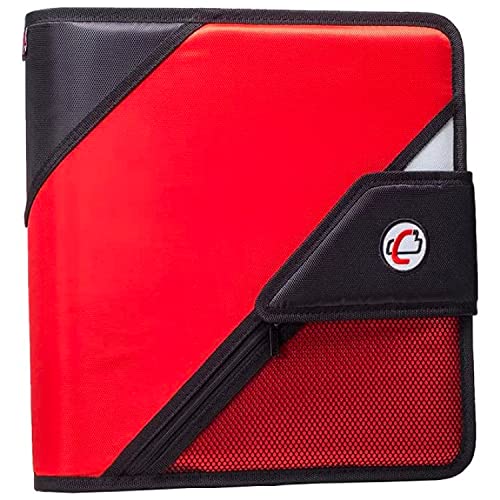 Case-it S-816-GRE Ringbuch mit Klettverschluss, 5 cm 7.62 cm Rot/Schwarz/Weiß Case-it S-816-GRE Ringbuch mit Klettverschluss, 5 cm 7.62 cm Rot/Schwarz/Weiß von Case it