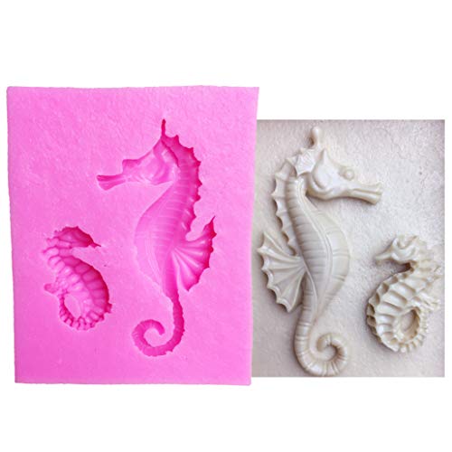 Casecover Rosa Silikon Seepferdchen Backform Kuchen-werkzeug Dekorieren Küchen-backen-bakeware Ofenfest Casecover Rosa Silikon Seepferdchen Backform Kuchen-werkzeug Dekorieren Küchen-backen-bakeware Ofenfest von Casecover
