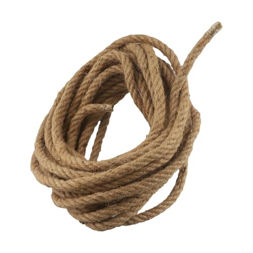 12 mm Juteseil für Handwerk und Gartenarbeit, zuverlässige Schnur für Verpackungen und DIY-Projekte von CashMuch