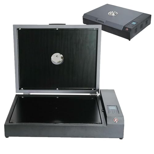 Cashwise DTF-Ofen, 15,7 x 12,5 Zoll, DTF-Ofentrockner mit Temperaturregelung und Timer, A3/A4/A5, DTF-Ofenhärtung, Transferfolie für T-Shirts und Stoffe, Doppelheizung Cashwise DTF-Ofen, 15,7 x 12,5 Zoll, DTF-Ofentrockner mit Temperaturregelung und Timer, A3/A4/A5, DTF-Ofenhärtung, Transferfolie für T-Shirts und Stoffe, Doppelheizung von Cashwise