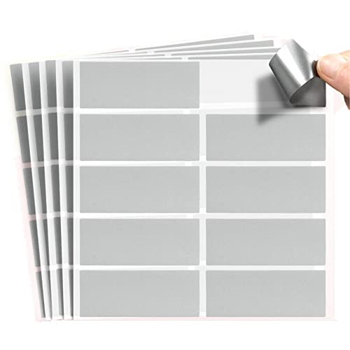 Casiler 100 Pcs Kratzer -Aufkleber Rechteck Kratzen Etiketten Aufkleber Für DIY Machen Sie Ihre Eigenen Lotterie -verlosungsticketspiele Casiler 100 Pcs Kratzer -Aufkleber Rechteck Kratzen Etiketten Aufkleber Für DIY Machen Sie Ihre Eigenen Lotterie -verlosungsticketspiele von Casiler