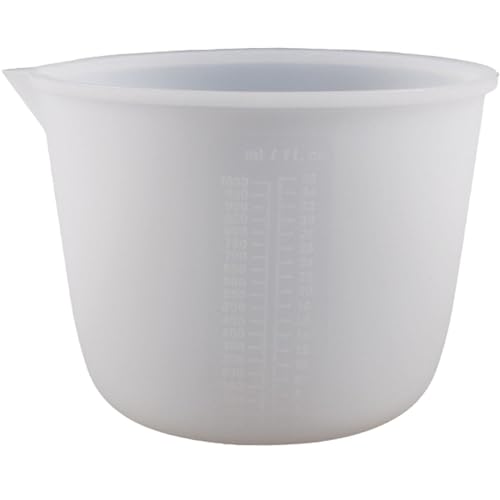 Casiler 1000 Ml Silikon-messbecher, Wiederverwendbarer Harz-mischbecher, Messbecher Für Epoxidharz, DIY, Handwerk, Schmuckherstellung, Leicht Zu Reinigen Casiler 1000 Ml Silikon-messbecher, Wiederverwendbarer Harz-mischbecher, Messbecher Für Epoxidharz, DIY, Handwerk, Schmuckherstellung, Leicht Zu Reinigen von Casiler