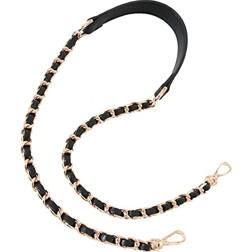 Casiler 120 cm Bag Metall Lederkette, Beutelgurt Exquisite Lederkette Schultergurte -Bag -zubehör von Casiler