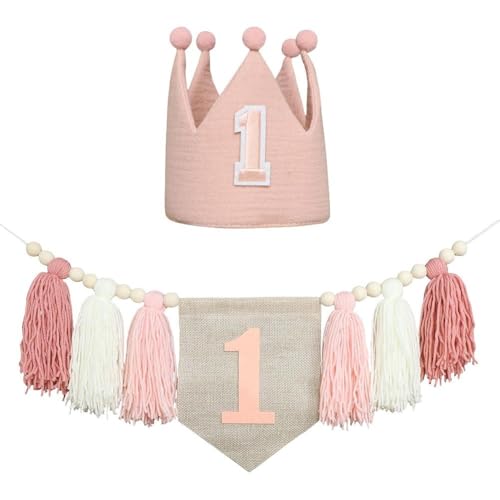 Casiler 1set Erster Kindergeburtstag Schokoladenbraune Holzperle Quaste Hochstuhl Flagge 1. Mädchen Party Krone Junge Blaue Girlande Casiler 1set Erster Kindergeburtstag Schokoladenbraune Holzperle Quaste Hochstuhl Flagge 1. Mädchen Party Krone Junge Blaue Girlande von Casiler