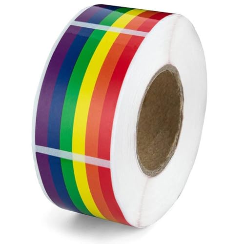 Casiler 500 Stück Gay-Pride-Aufkleber, Progress-Pride-flaggen-Aufkleber, LGBTQ-Regenbogen-Aufkleber, Selbstklebende Aufkleber Für Gay-Pride-Dekorationen Casiler 500 Stück Gay-Pride-Aufkleber, Progress-Pride-flaggen-Aufkleber, LGBTQ-Regenbogen-Aufkleber, Selbstklebende Aufkleber Für Gay-Pride-Dekorationen von Casiler