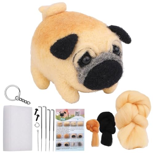Casiler Nadelfilz-Set, Süße Tiere, Nadelfilz-Set, DIY-wollfilz-Materialien-Set Filzwerkzeug Und Anleitung Für Nadelfilz-DIY-bastelprojekt Casiler Nadelfilz-Set, Süße Tiere, Nadelfilz-Set, DIY-wollfilz-Materialien-Set Filzwerkzeug Und Anleitung Für Nadelfilz-DIY-bastelprojekt von Casiler