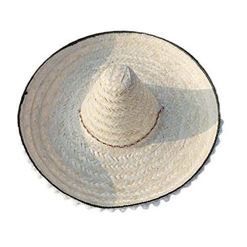 Mini Mexikanischer Hut Hüte Netter Strohhüte Spaß Für Fiesta Carnival Sommer Mexikanische Cinco De Mayo Party Favors (weiß) von Casiler
