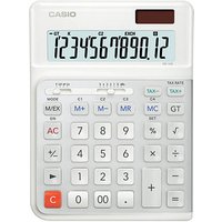 CASIO DE-12E-WE Tischrechner weiß von Casio