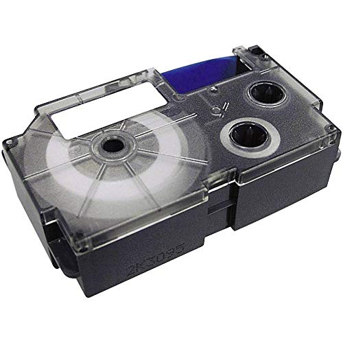 Casio EZ-Label Printer XR-18WE1 Schriftband selbsthaftend 18 mm x 8,0 m schwarz auf weiß von Casio