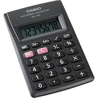 CASIO HL-4A Taschenrechner schwarz von Casio