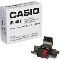 CASIO IR-40T-2 (Gruppe 745) schwarz/rot Farbrolle von Casio