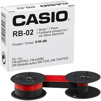 CASIO RB-02-2 (Gruppe 51) schwarz/rot Farbband von Casio
