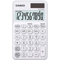CASIO SL-310UC Taschenrechner weiß von Casio