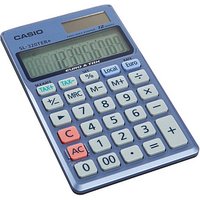 CASIO SL-320TER+ Taschenrechner stahlblau von Casio