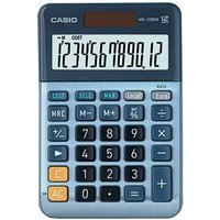 CASIO MS-120EM Tischrechner blau von Casio