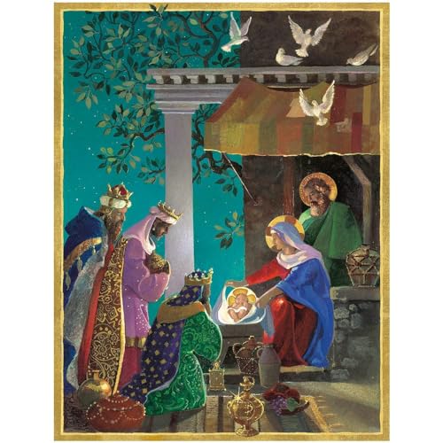 Caspari Gifts Of The Three Kings Weihnachtskarten in Box, 16 Karten und 16 Umschläge Caspari Gifts Of The Three Kings Weihnachtskarten in Box, 16 Karten und 16 Umschläge von Caspari