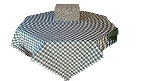 Cassa Luyton Cuba Tischdecke, rund, Baumwolle/Polyester, Grün, grün, 140 x 140 Cassa Luyton Cuba Tischdecke, rund, Baumwolle/Polyester, Grün, grün, 140 x 140 von Cassa Luyton