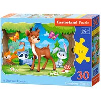 A Deer and Friends - Puzzle - 30 Teile von Castorland