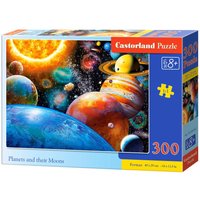 Planets and their Moons - Puzzle - 300 Teile von Castorland