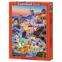 Santorini Lights - Puzzle - 1000 Teile von Castorland