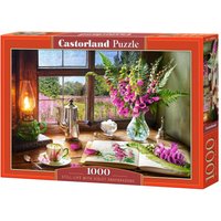 Still Life with Violet Snapdragons - Puzzle - 1000 Teile von Castorland
