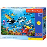 Tropical Underwater World - Puzzle - 200 Teile von Castorland