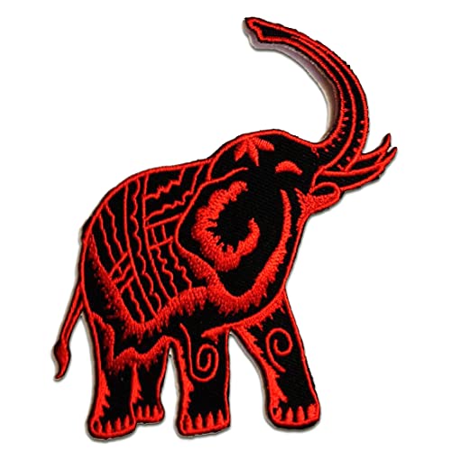 Catch the Patch Elefant Tier Thailand - (Größe: 9,8 x 9,8 cm) – Aufbügler & Applikationen in verschiedenen Größen – Ideal für Kleidung, Schulranzen, Jeans & Rucksäcke Catch the Patch Elefant Tier Thailand - (Größe: 9,8 x 9,8 cm) – Aufbügler & Applikationen in verschiedenen Größen – Ideal für Kleidung, Schulranzen, Jeans & Rucksäcke von Catch the Patch