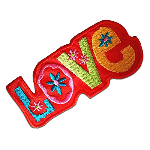 Catch the Patch Love Liebe - Aufnäher, Bügelbild, Aufbügler, Applikationen, Patches, Flicken, Zum Aufbügeln, Größe: 11 x 8.5 cm, Farbe:rot Catch the Patch Love Liebe - Aufnäher, Bügelbild, Aufbügler, Applikationen, Patches, Flicken, Zum Aufbügeln, Größe: 11 x 8.5 cm, Farbe:rot von Catch the Patch