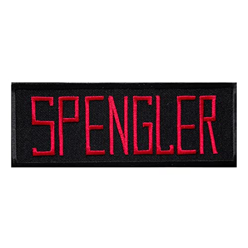 Ghostbuster Comic Spengler Charakter Figur - Aufnäher, Bügelbild, Aufbügler, Applikationen, Patches, Zum Aufbügeln, Größe: 12 x 4,5 cm Ghostbuster Comic Spengler Charakter Figur - Aufnäher, Bügelbild, Aufbügler, Applikationen, Patches, Zum Aufbügeln, Größe: 12 x 4,5 cm von Catch the Patch